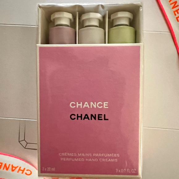 NIB CHANEL CHANCE Limited Edition Hand Creams Set With Origami Mothers Day Box - Picture 2 of 6
